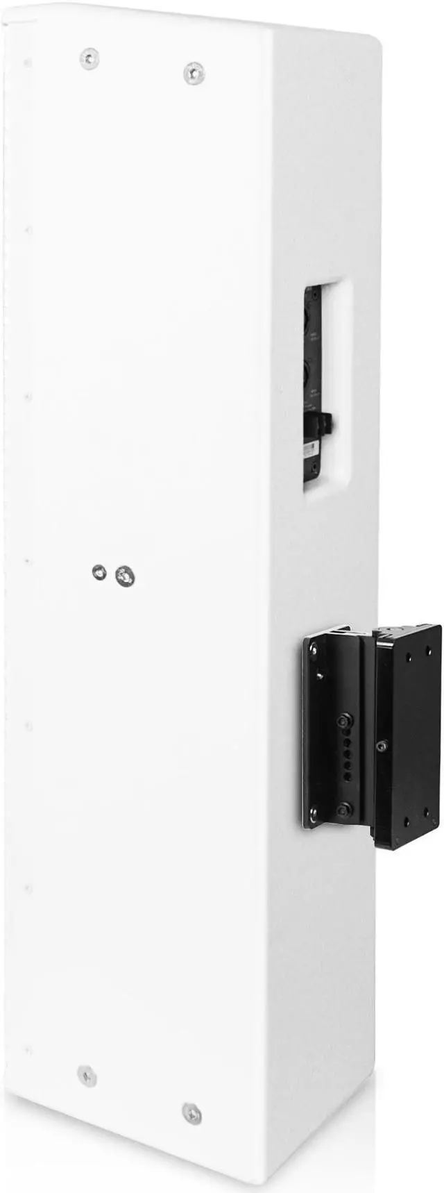 Alt view image 5 of 7 - Sound Town High-Power 900W Passive Column Line Array Speaker with 4x5-Inch Woofers, Dual Compression Drivers, Birch Plywood, Wall Mount for Installations, Conference, White (CARPO-P6W)