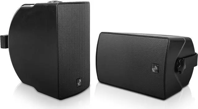 Alt view image 4 of 7 - Sound Town Commercial Restaurant Bluetooth Amplifier + Surface-Mount Speaker Set, with One 6-Zone 70V/100V Amplifier with Bluetooth, 6 x 6.5-Inch Surface-Mount Speakers, Black (PAC180X6TV6B)