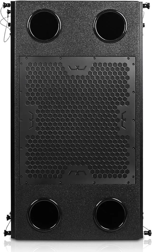 Alt view image 2 of 5 - Sound Town Mode Audio Series 2 x 15-Inch 4000 Watts High Power Line Array Subwoofer with Built-in Italian Neodymium LF Drivers, Birch Plywood, Black (FILA-215SB)