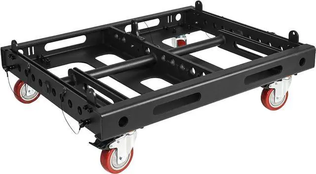 Alt view image 3 of 6 - Sound Town ZETHUS Series Flying/Caster/Stacking Frame for ZETHUS-212LMH Line Array Speakers, Multi-Functional Design (ZETHUS-212FF)