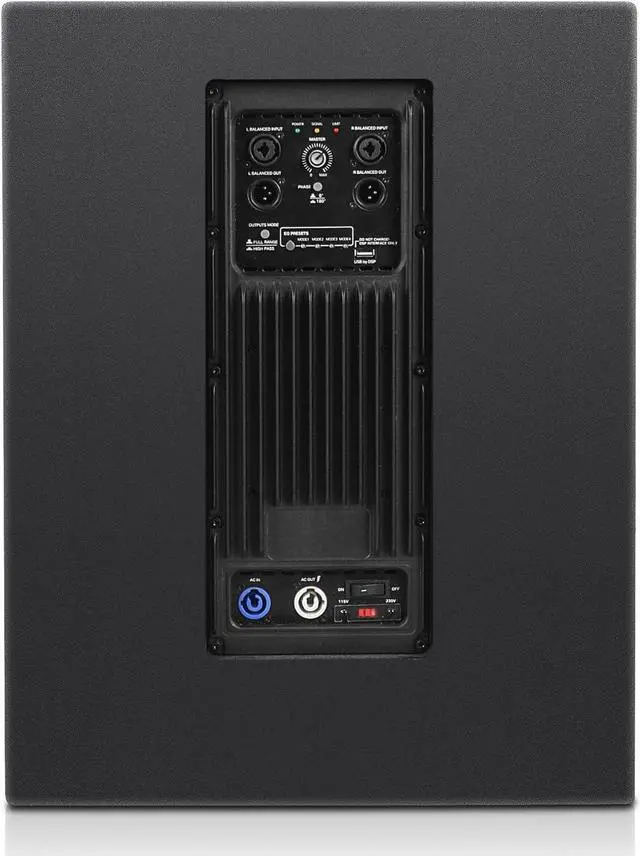 Alt view image 4 of 6 - Sound Town ZETHUS Series 1400W Powered Line Array Subwoofer, with Class-D amp, DSP, Black for Live Sound, Stage, Clubs, Churches and Schools (ZETHUS-M115SPW)