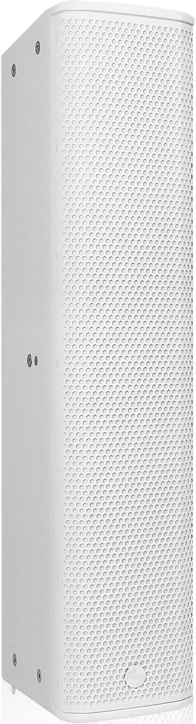 Main image of Sound Town High-Power 900W Passive Column Line Array Speaker with 4x5-Inch Woofers, Dual Compression Drivers, Birch Plywood, Wall Mount for Installations, Conference, White (CARPO-P6W)