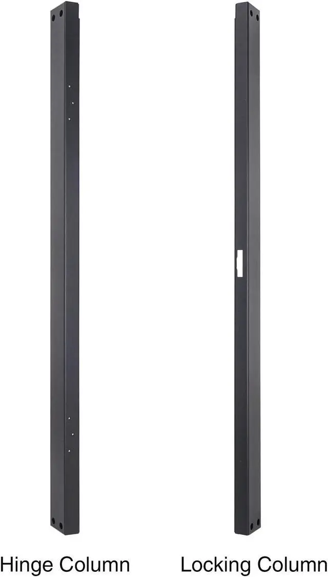 Alt view image 7 of 7 - Sound Town Server Rack Doors, for STRK-M21U Server Rack (STRK-DS21U)