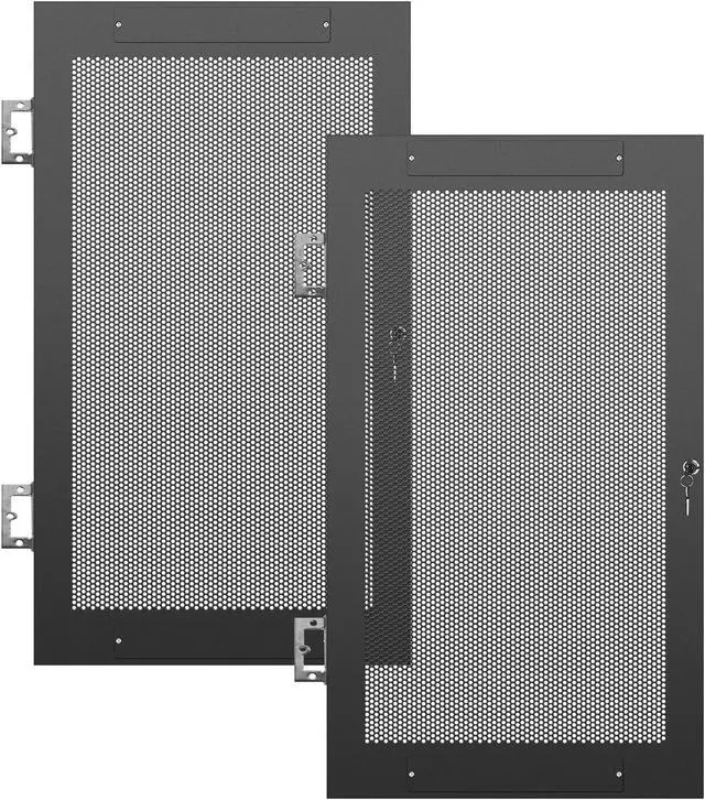 Main image of Sound Town Server Rack Doors, for STRK-M21U Server Rack (STRK-DS21U)