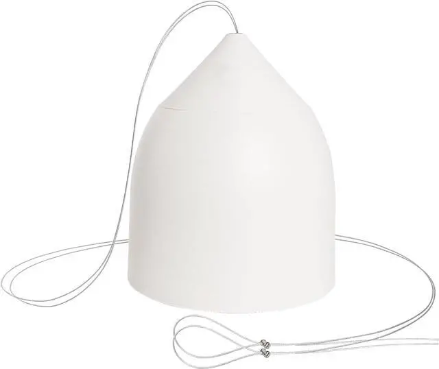 Main image of Sound Town 6.5" Weather-Resistant Pendant Speaker, 70V/100V/8-Ohm, Indoor/Outdoor Commercial Speaker for Home and Commerical Installation, White (STPDS-65W)