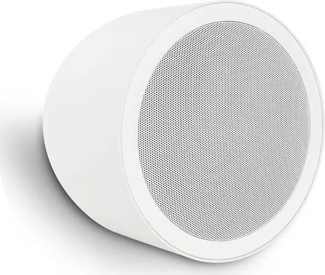 Alt view image 4 of 7 - Sound Town 6.5" Weather-Resistant Pendant Speaker, 70V/100V/8-Ohm, Indoor/Outdoor Commercial Speaker for Home and Commerical Installation, White (STPDS-65W)
