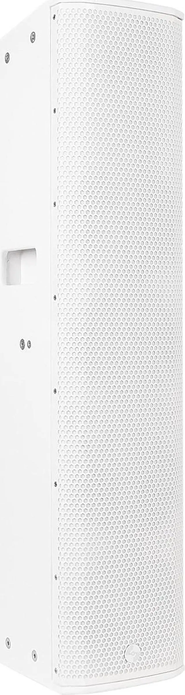 Main image of Sound Town High-Power Powered Column Line Array Speaker with 4x6.5-Inch Woofers, Dual Compression Drivers, Class-D w/DSP, TWS, Birch Plywood, Wall Mount for Conference, White (CARPO-K8WPW)