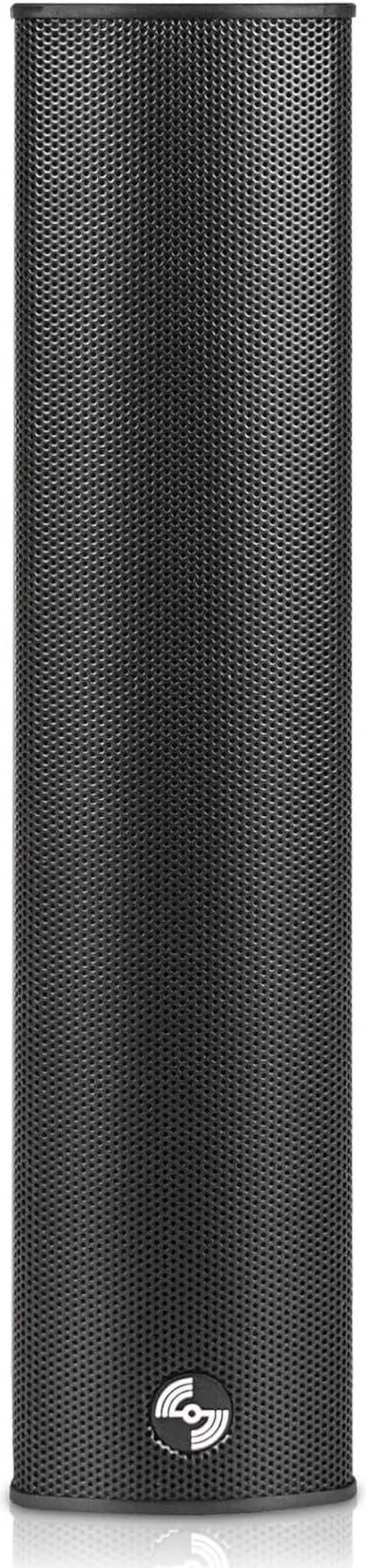 Alt view image 2 of 6 - Sound Town Weather-Resistant Compact Aluminum Line Array Column Speaker with Wall Mount Bracket, 4 x 3 Woofers, 2 x 1.2 Dome Tweeters, Black, for Church, Indoor & Outdoor Installation (CARPO-M42B)