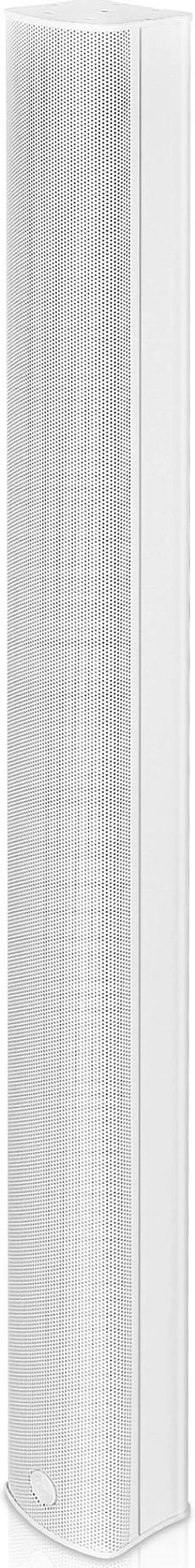 Alt view image 3 of 7 - Sound Town Weather-Resistant Compact Aluminum Line Array Column Speaker with Wall Mount Bracket, 10 x 3 Woofers, 6 x 1.2 Dome Tweeters, White, for Church, Indoor & Outdoor Installation (CARPO-M106W)
