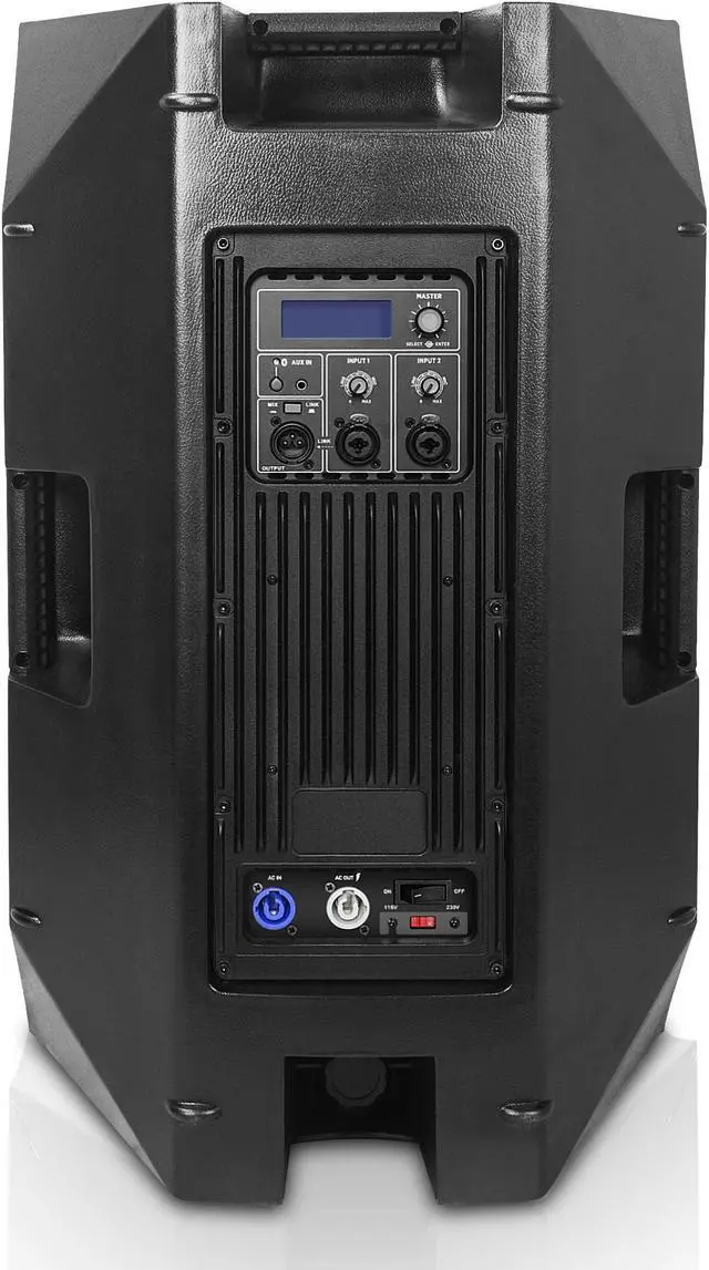 Alt view image 6 of 7 - Sound Town OBERON Series 15" 1400W Powered PA/DJ Speaker with Onboard DSP, TWS Bluetooth (OBERON-A15PW)