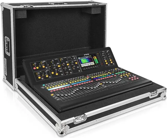 Main image of Sound Town ATA Plywood Mixer Case with Interior Foam Protection and Built-in Wheels for Midas M32 Digital Mixer (STRC-M32)