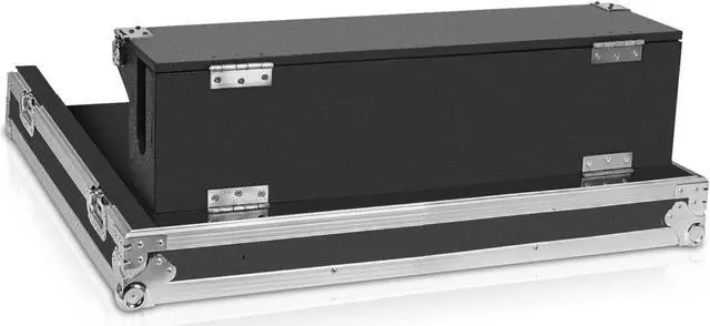 Alt view image 5 of 7 - Sound Town ATA Plywood Mixer Case with Interior Foam Protection, Dog House and Caster wheels for Midas M32R Mixer Console (STRC-M32RDH)