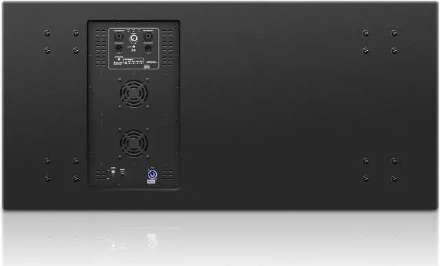 Alt view image 3 of 6 - Sound Town ZETHUS Series Dual 18 Powered 3200W Line Array Subwoofer w/DSP, 2-Channel Class-D Amplifier, Birch Plywood, Black (ZETHUS-218SPW)