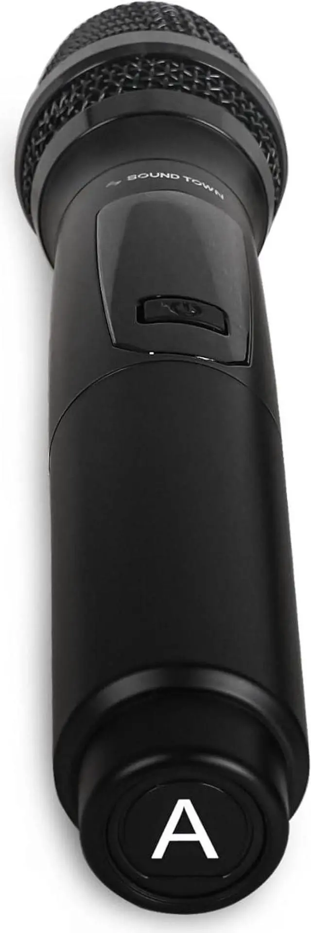 Alt view image 2 of 3 - Sound Town Wireless Metal Handheld Microphone with 8 Channels, Built-in Pop Filter, Replacement for SWM15-MAX & SWM16-MAX Wireless Microphone Mixer Systems, Channel A (SWM-MAX-AMIC)