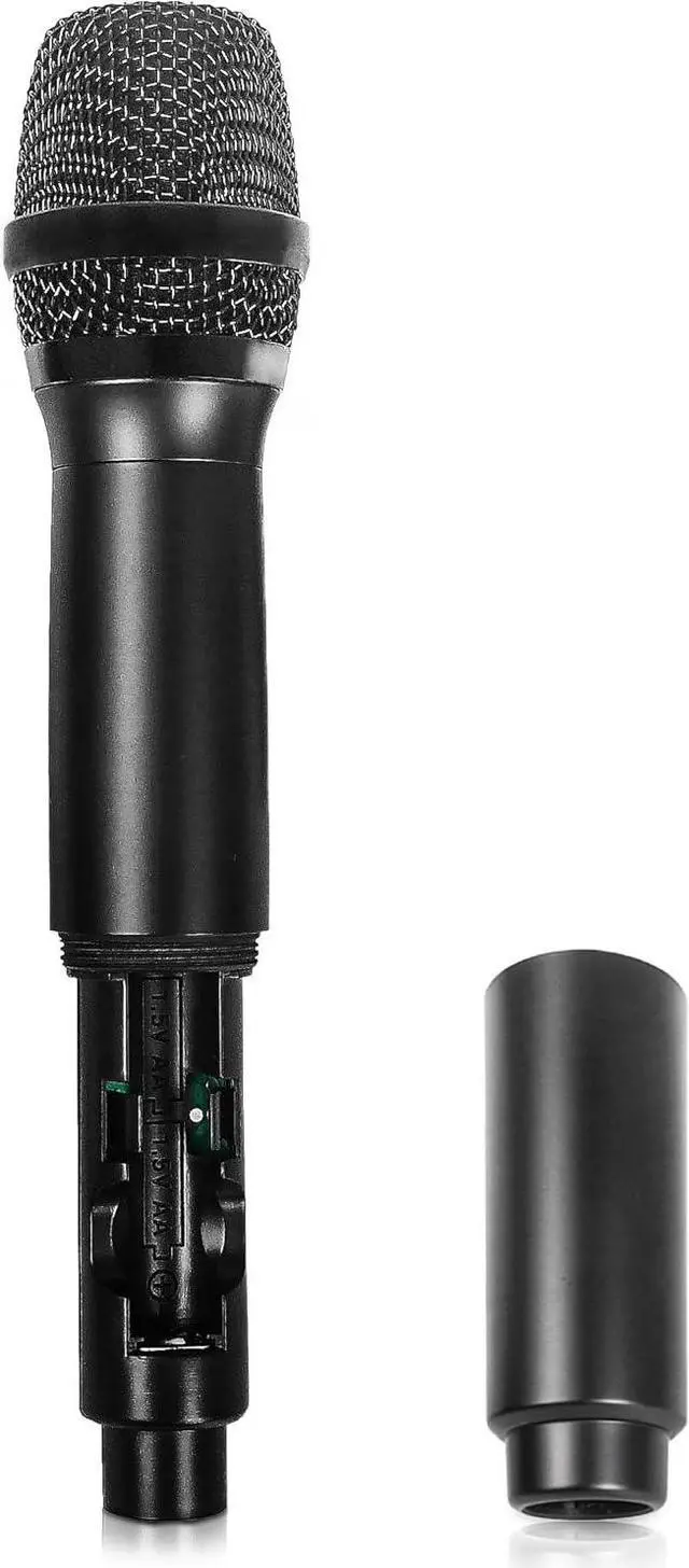 Alt view image 3 of 3 - Sound Town Wireless Metal Handheld Microphone with 8 Channels, Built-in Pop Filter, Replacement for SWM15-MAX & SWM16-MAX Wireless Microphone Mixer Systems, Channel A (SWM-MAX-AMIC)
