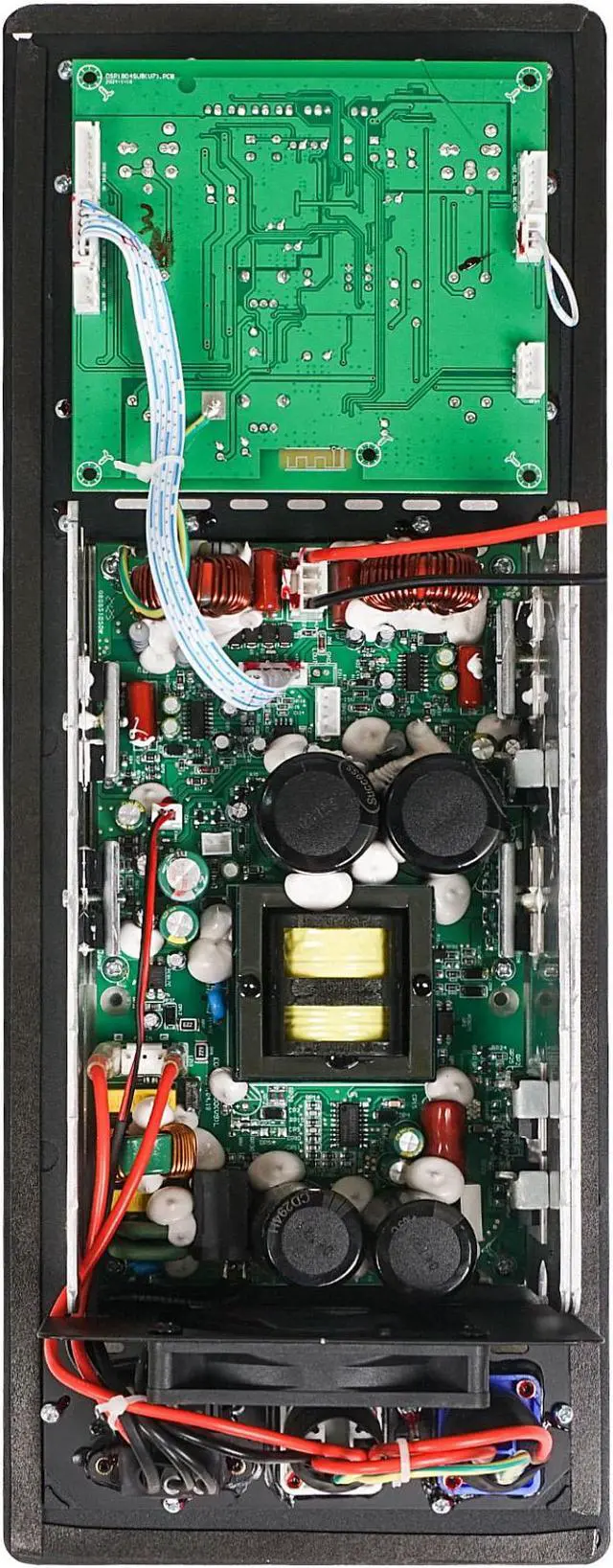 Alt view image 2 of 4 - Sound Town Class-D Plate Amplifier 800W Continuous w/Low-Pass Filter for PA DJ Subwoofer Cabinets (STPAS-G2DSP)