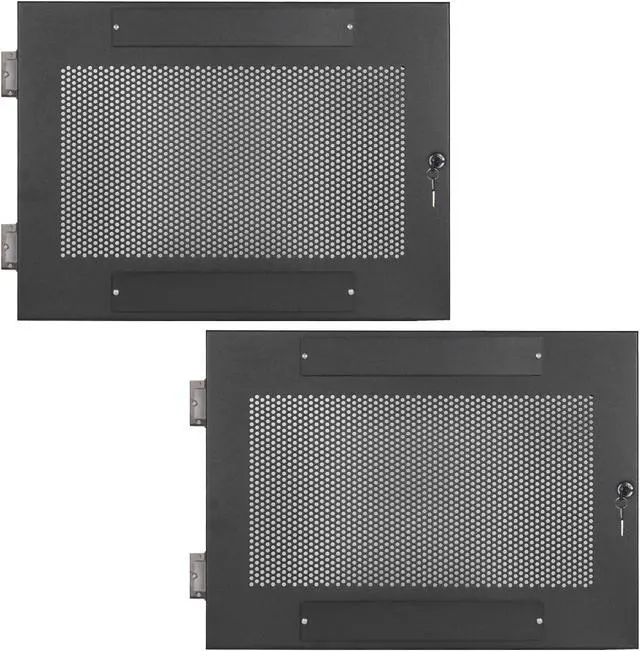 Main image of Sound Town Server Rack Doors, for STRK-M8U Server Rack (STRK-DS8U)