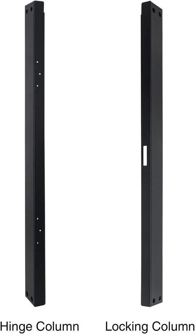 Alt view image 5 of 7 - Sound Town Server Rack Doors, for STRK-M16U Server Rack (STRK-DS16U)