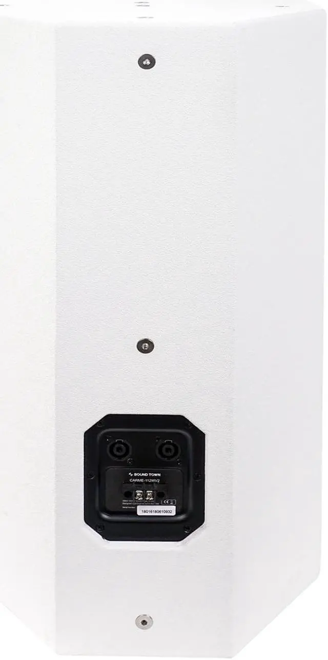 Alt view image 4 of 6 - Sound Town CARME Series 12" 700W 2-Way Professional PA DJ Speaker, White with Compression Driver for Installation, Live Sound, Karaoke, Bar, Church