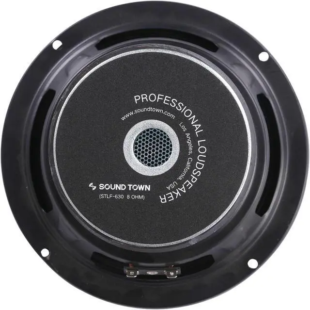 Alt view image 4 of 6 - Sound Town 6.5” 80W Steel Frame woofer (Low Frequency Driver), Replacement woofer for PA/DJ speakers (STLF-630)