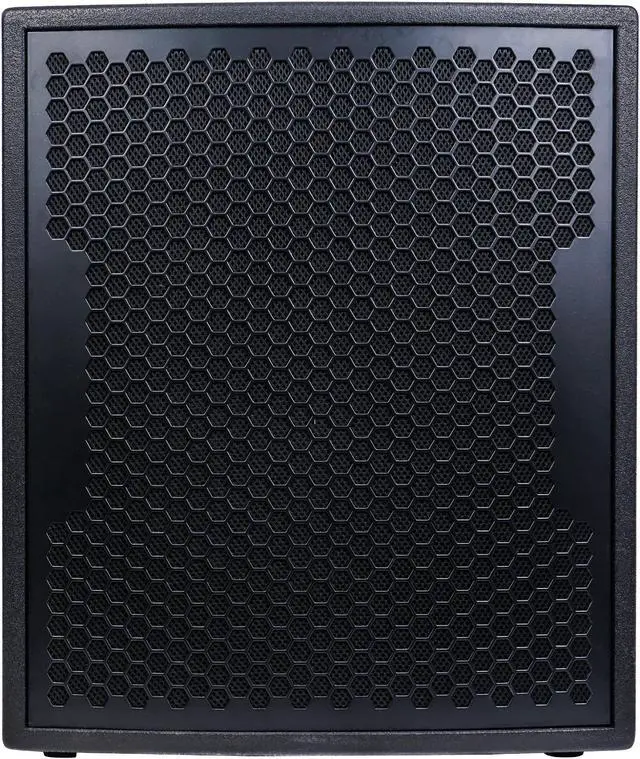 Alt view image 2 of 9 - Sound Town 2-Pack 15" 3200 Watts Powered PA DJ Subwoofers with Speaker Outputs, Plywood Enclosure and Wheels, Black (CARPO-15SPW-PAIR)