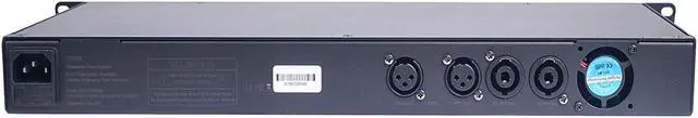 Alt view image 4 of 4 - Sound Town Professional PA Speaker System with Two 12” Passive PA Speakers and One 2-Channel UPDM Power Amplifier for Live Sound, Karaoke, Bar, Church