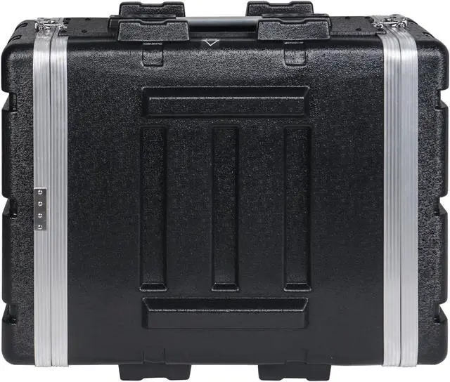 Alt view image 4 of 7 - Sound Town Lightweight 4U PA DJ Rack/Road Case with ABS Construction, 19 Depth and Heavy-Duty Latches (STRC-A4U)