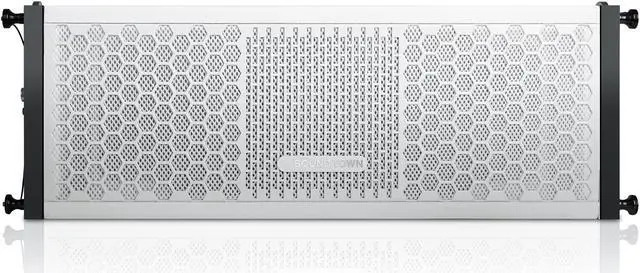 Alt view image 6 of 7 - Sound Town ZETHUS Series Line Array Speaker System with Four White Compact 2 X 5-inch Line Array Speakers, White