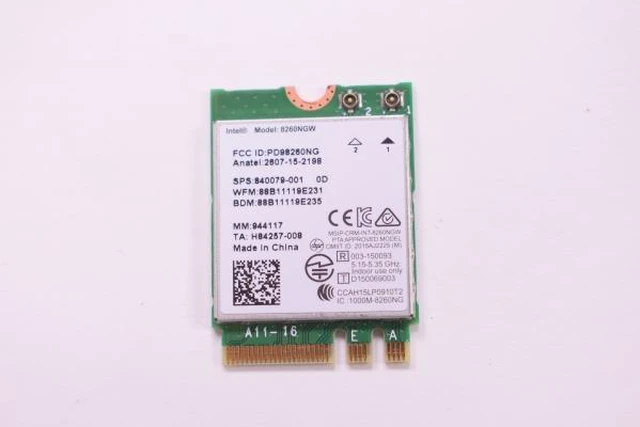Main image of 8260NGW Intel Wireless Card 80MK002JUS 900-13ISK Q504UA GL502VT-BSI7N27 Q304UA-BHI