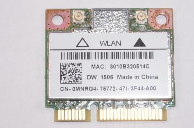 Carte WIFI Dell Wireless DW1506 - Carte mini PCI Express - MNRG4 - Trade  Discount