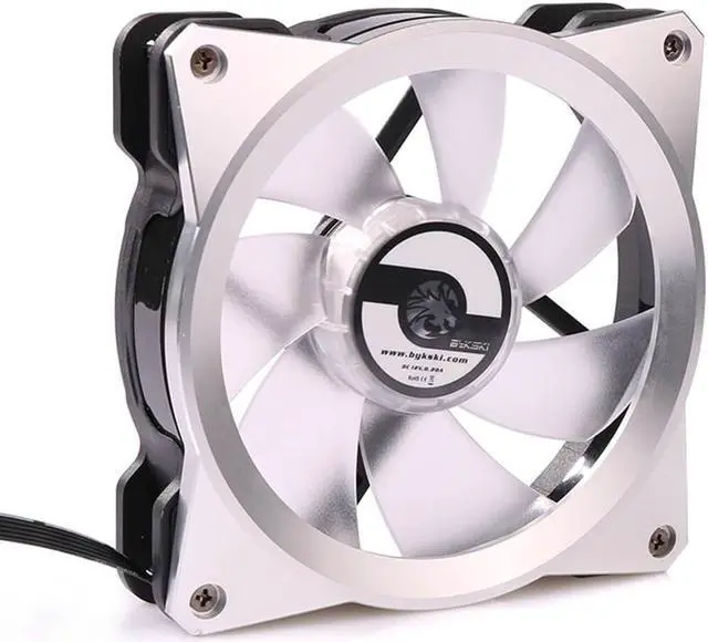 Alt view image 2 of 3 - Bykski 120mm Aluminum Fan Cover (B-FAN-COV)