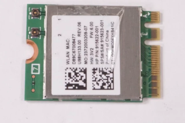 Main image of 915623-001 Hp Wireless Card 15-DC0020NR 15T-CE100