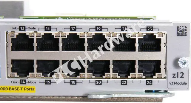 Alt view image 10 of 12 - Hpe 5400R 24-Port 10/100/1000Base-T Poe+ With Macsec V3 Zl2 Module