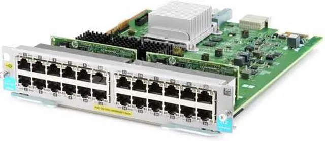 Alt view image 11 of 12 - Hpe 5400R 24-Port 10/100/1000Base-T Poe+ With Macsec V3 Zl2 Module