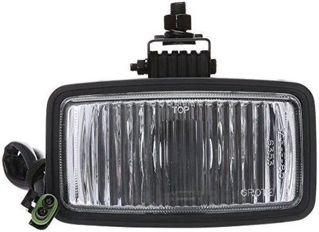 Alt view image 3 of 6 - Grote Fog Light Black  Glass/Plastic Housing  63531