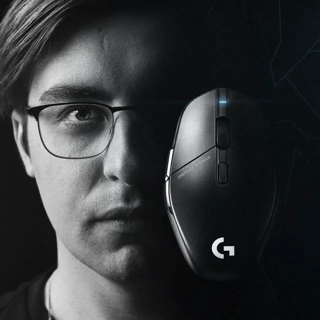 Alt view image 5 of 20 - Logitech G303 Shroud Edition Wireless Gaming Mouse - LIGHTSPEED Wireless - HERO 25K - 25,600 DPI - 75 grams - 5-buttons – PC - Black