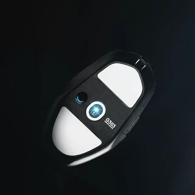 Alt view image 7 of 20 - Logitech G303 Shroud Edition Wireless Gaming Mouse - LIGHTSPEED Wireless - HERO 25K - 25,600 DPI - 75 grams - 5-buttons – PC - Black