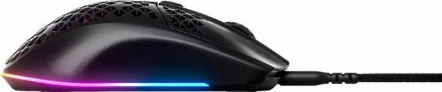 Alt view image 13 of 20 - SteelSeries Aerox 3 8500dpi Wired RGB Gaming Mouse 62599