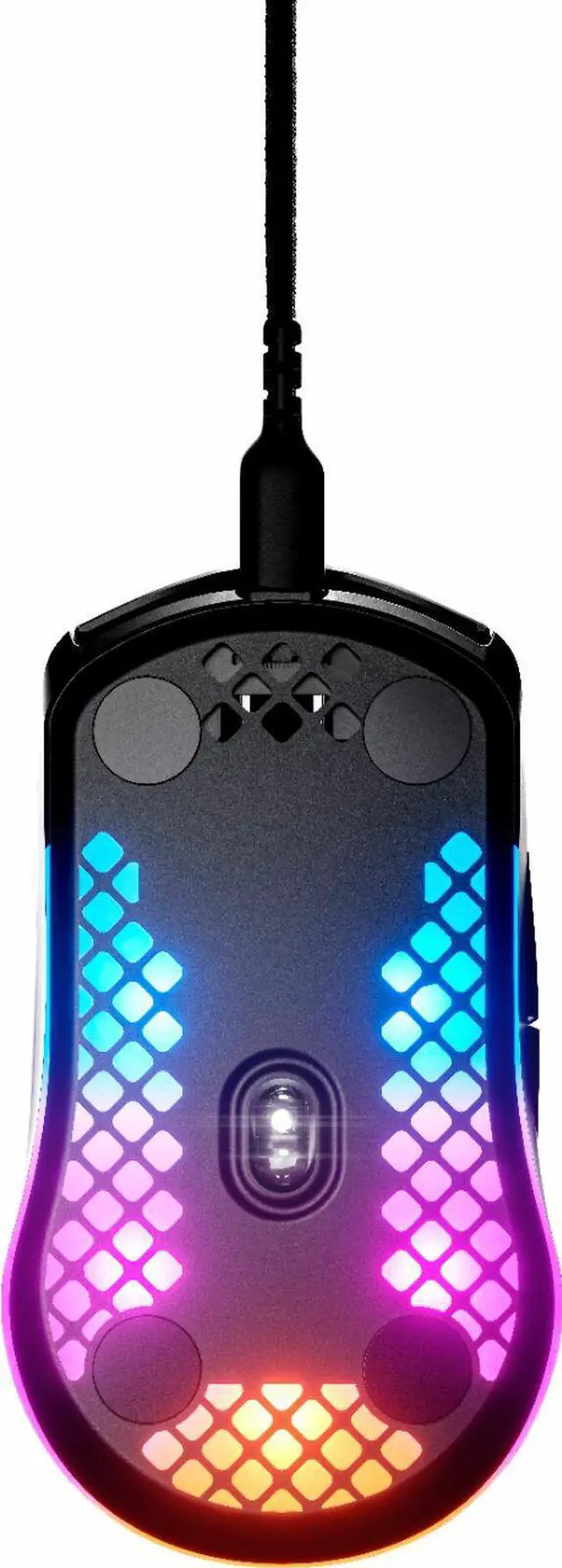 Alt view image 16 of 20 - SteelSeries Aerox 3 8500dpi Wired RGB Gaming Mouse 62599
