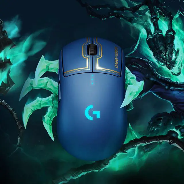 Alt view image 16 of 20 - Logitech G Pro League of Legends Lightspeed Pro Wireless Gaming Mouse (910-006449)
