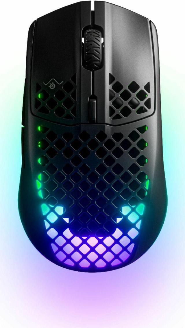 Alt view image 10 of 19 - Steel Series Aerox 3 Wireless 18000dpi RGB Gaming Mouse