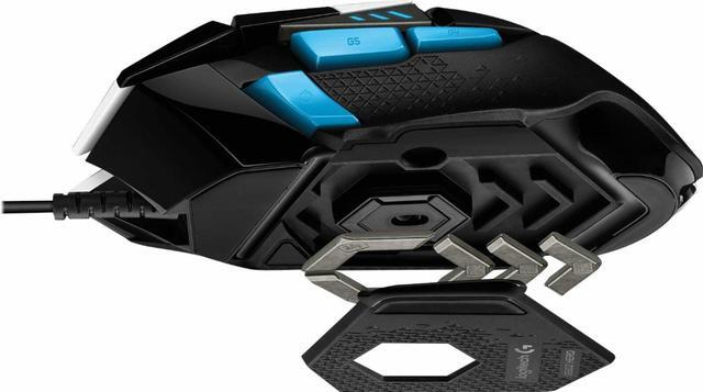 Alt view image 3 of 6 - Logitech - G502 HERO Wired Optical Gaming Mouse with RGB Lighting - K/DA, White