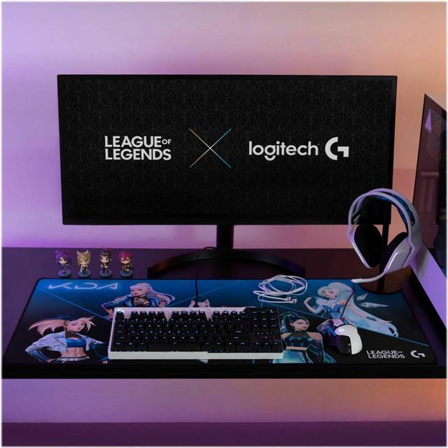 Alt view image 5 of 6 - Logitech - G502 HERO Wired Optical Gaming Mouse with RGB Lighting - K/DA, White