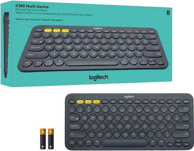 Alt view image 5 of 6 - Logitech - K380 TKL Wireless Bluetooth Scissor Keyboard for PC, Laptop