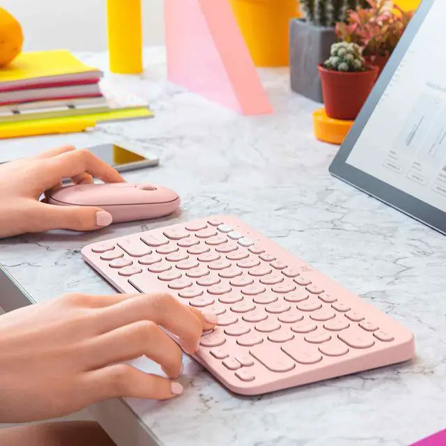 Alt view image 3 of 6 - Logitech - K380 TKL Wireless Bluetooth Scissor Keyboard for PC, Laptop, Windo...