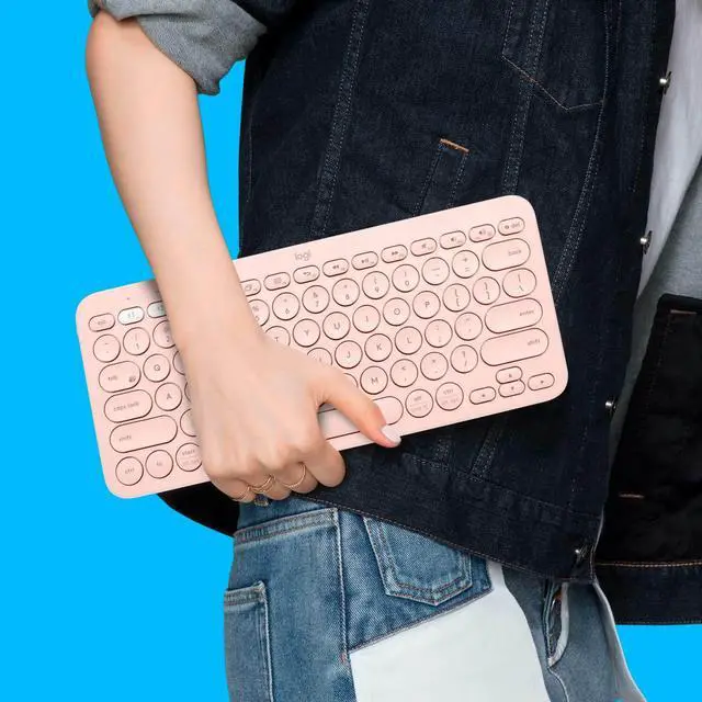 Alt view image 5 of 6 - Logitech - K380 TKL Wireless Bluetooth Scissor Keyboard for PC, Laptop, Windo...