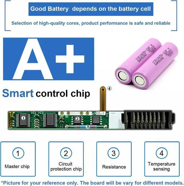 Alt view image 4 of 6 - Tronovia AS10D51 AS10D41 AS10D31 Battery for Acer Aspire 4551 4741 5733Z 5742 5750 7551