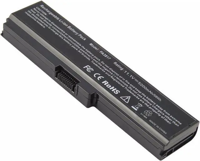Alt view image 3 of 4 - Tronovia Battery for Toshiba Satellite L655 L735 L755 A665 C655 PA3817U-1BRS PABAS227
