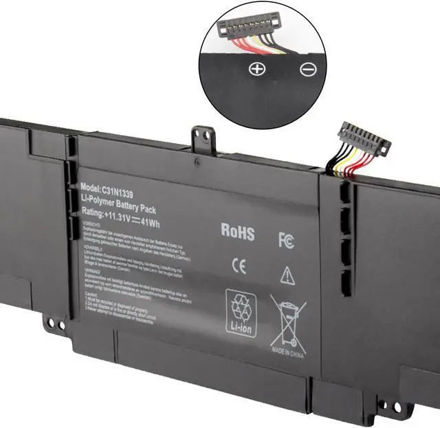 Alt view image 4 of 5 - Tronovia Battery For ASUS Q302L Q302LG Q302LA Q302LA-BBI5T14 Q302LA-BHI3T Q302U Q302UA