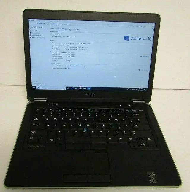 Alt view image 2 of 8 - Dell Latitude E7440 14" LED Intel i7 4600U 2.1GHz 128GB SSD 8GB Win 10 Ultrabook